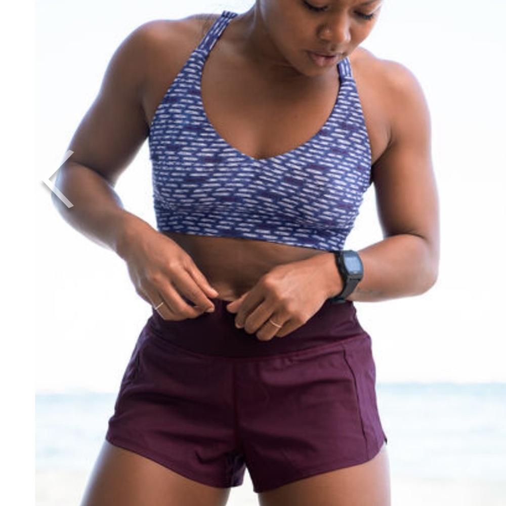 Title Nine Streamline Bikini Top - Shibori Mini